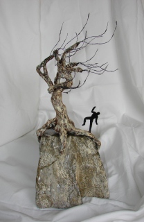 Tempête - LES ARBRES sculpture/ modelage