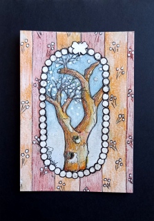 Portrait de famille n°3 - LES ARBRES  supports mixtes